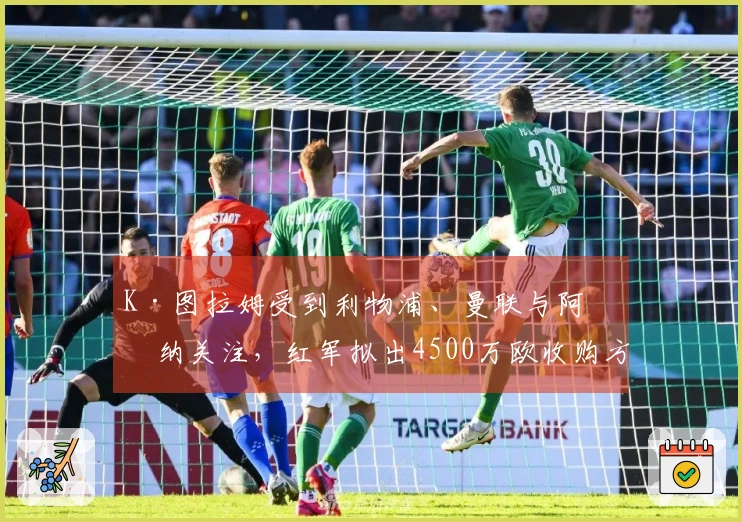 K·图拉姆受到利物浦、曼联与阿森纳关注，红军拟出4500万欧收购方案